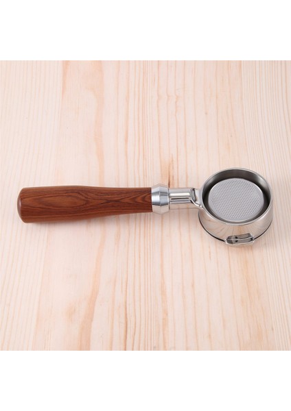 58MM Çift Kulak Kahve Makinesi Filtre Tutucu E61 Ahşap Saplı Kahve Araçları Stil C ile Dipsiz Portafilter (Yurt Dışından)