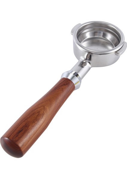 58MM Çift Kulak Kahve Makinesi Filtre Tutucu E61 Ahşap Saplı Kahve Araçları Stil C ile Dipsiz Portafilter (Yurt Dışından)