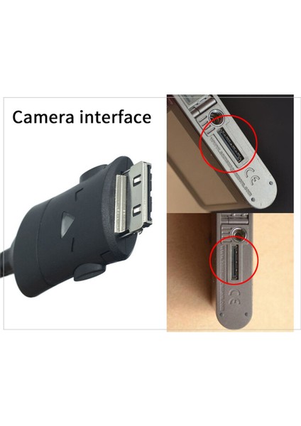 Suc-C2 USB Samsung Dijital Kamera Için Nv3 Nv5 Nv7 I5 I6 I7 I70 NV20 L70 L73 L74 L7 Şarj Kablosu Veri Aktarım Kablosu (Yurt Dışından)