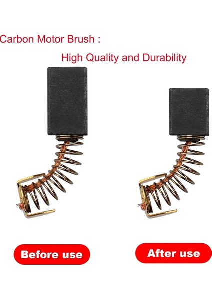 Karbon Motor Fırçası 089006017092 (2 Adet) Ridgid Ryobi Kiremit/gönye Testere Motor Fırçası R4040 TS1344 TS1345 Için Uygundur (Yurt Dışından)