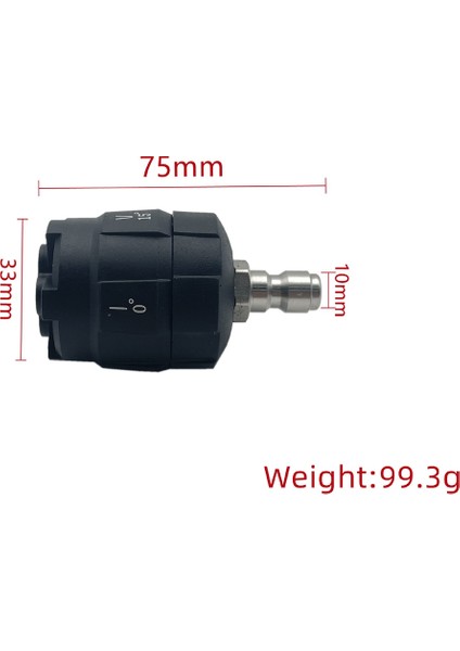 5ın1 Nozul Yüksek Basınçlı Yıkama Makinesi 0° 15° 25° 40° 65° Tek Parça Nozul G1/4 Erkek Konnektör Hızlı Çıkarma Adaptörü (Yurt Dışından)