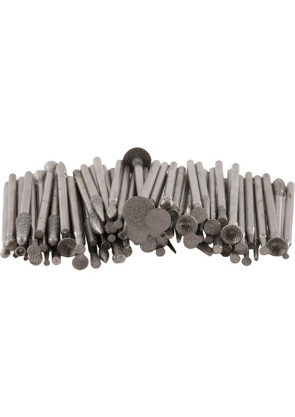 80 Adet/takım 2.35MM Shank Taşlama Uçları Parlatma Zımpara Elmas Uçları Soyma Parlatma Uçları Taşlama Noktası (Yurt Dışından)