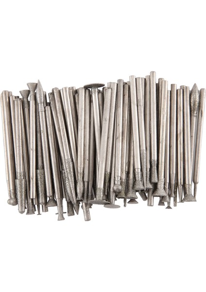 80 Adet/takım 2.35MM Shank Taşlama Uçları Parlatma Zımpara Elmas Uçları Soyma Parlatma Uçları Taşlama Noktası (Yurt Dışından)