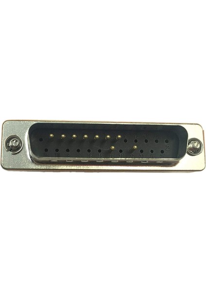 Db9 Dişi - DB25 Erkek Mini Seri Port Kablo Adaptörü Cinsiyet Değiştirici (Yurt Dışından)