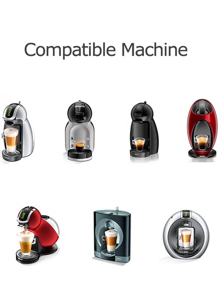 Nespresso Kahve Kapsülleri Için Yeniden Kullanılabilir Kapsül Adaptörü, Dolce Gusto Kahve Makinesi Aksesuarlarıyla Dönüştürülür (Yurt Dışından) modelleri