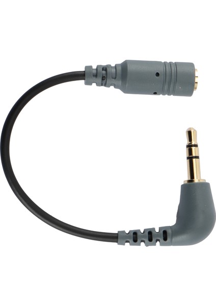 Rode 3.5mm Trrs Erkek - Dişi Trs Adaptör Mikrofon Aksesuarları Için Yedek Sc3 Mikrofon Kablosu, Sc3 Siyah (Yurt Dışından)