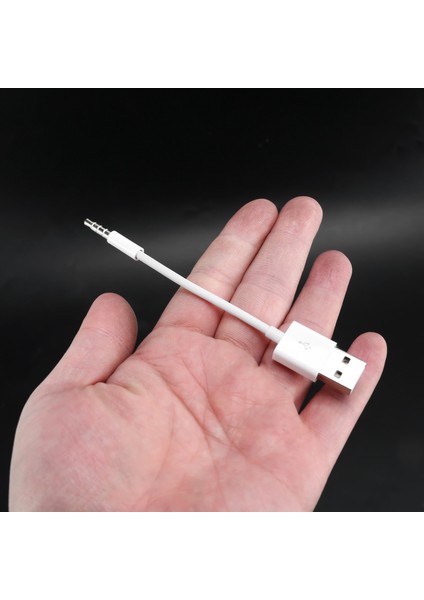 Ipod Shuffle Veri Kablosu Için Uygundur USB Mp3 Şarj 3, 4, 5, 6 7. Nesil Şarj Kablosu (Yurt Dışından)