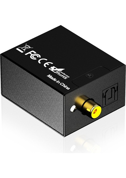 Adc Analogdan Dijitale Ses Dönüştürücü Analogdan Optik Fiber Koaksiyel Sinyale Adc Spdif 3.5 mm Jack Rca Amplifikatör Dekoder (Yurt Dışından)