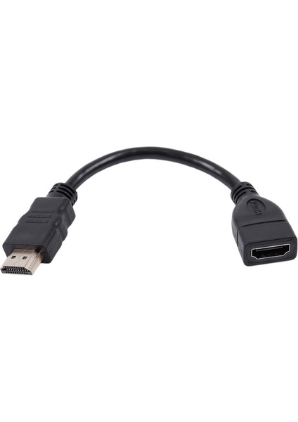 HDMI Uyumlu Erkek - Dişi Uzatma Kablosu Google Chrome Cast Için Kısa ve Kullanışlı, Fire Tv Stick, Tv'ye Roku Stick Bağlantısı (Yurt Dışından)