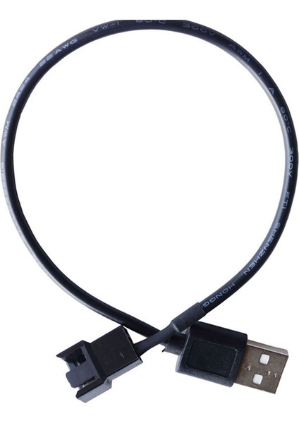 10 Adet USB 4 Pin Fan Adaptör Kabloları Bilgisayar Pc Fan Güç Kablosu Konnektör Adaptörü 5 V USB Bilgisayar Cpu Fan Kablosu (Yurt Dışından)