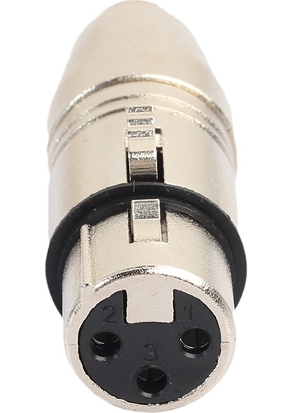 2 Adet Xlr - Rca Adaptörü, Rca Dişi - Xlr Dişi Adaptör Jack Fiş Adaptörü (Yurt Dışından)