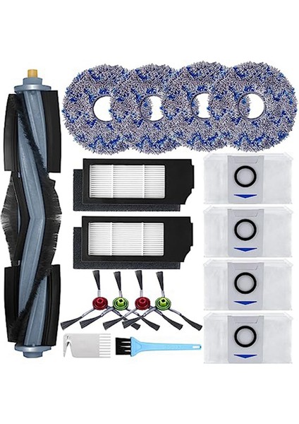 Cobos Süpürge Aksesuarları Için Uygun X1 OMNI/T10 Bez Fırça Yan Fırça Filtresi Toz Torbası Yedek Parçaları (Yurt Dışından) indirimleri
