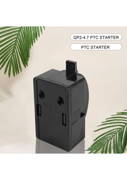 2 Adet Qp2-4.7 Başlatma Rölesi Buzdolabı Ptc Ohm 1 Pin (Yurt Dışından)