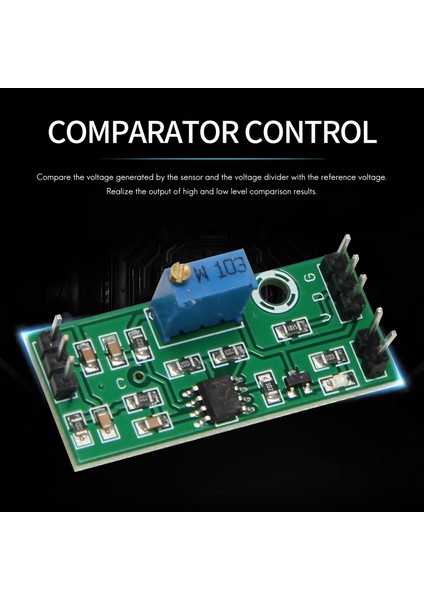 3 Adet LM393 3.5-24V Gerilim Karşılaştırıcı Modülü LED Göstergesi ile Yüksek Seviye Çıkış Analog Karşılaştırıcı Kontrolü (Yurt Dışından)