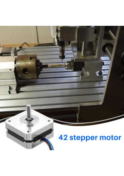 17HS08-1004S 4-Lead Nema 17 Step Motor 20MM 1A 13NCM(18.4OZ.IN) 42 Motor NEMA17 Step Diy 3D Yazıcı Cnc Xyz (Yurt Dışından)