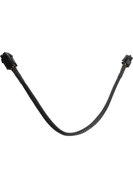 Kollu Atx 4 Pin P4 Erkek - Atx P4 Dişi Cpu Güç Uzatma Kablosu Siyah (Yurt Dışından)