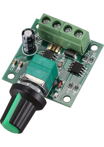 Gerilim Dc 1.8V 3V 5V 6V 12V 2A Motor Hız Kontrol Cihazı Pwm Ayarlanabilir Anahtar (Yurt Dışından)