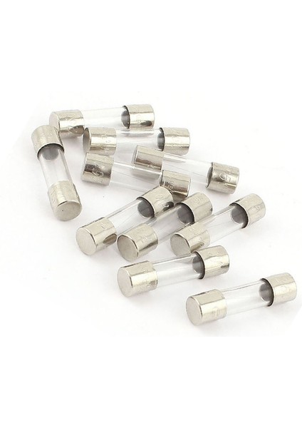 10 Adet 250 V 250 Ma 0,25 A Hızlı Sigorta 5 x 20 mm Cam Tüp (Yurt Dışından)