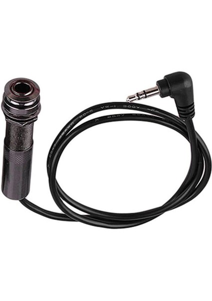 Gitar Alma Kablosu Piezo Kablo Uç Pimi Jack Gitar Adaptörü Stereo Enstrüman Kablosu (Yurt Dışından)