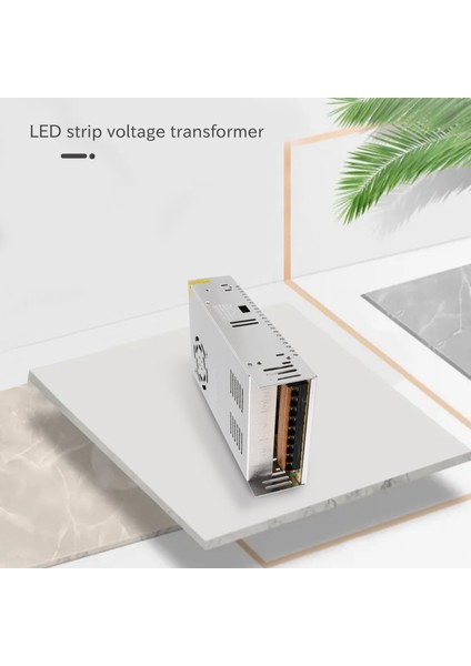 Ac 110V / 220V - Dc 48V 8.3A 400W Voltaj Dönüştürücü LED Şerit Için Güç Kaynağı (Yurt Dışından)