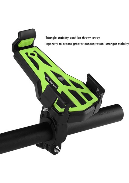 Rockbros Bisiklet Telefon Tutucu Ayarlanabilir Bisiklet Gidon Telefon Standı 3.5-7 Inç Cep Telefonu Braketi Evrensel Bisiklet Aksesuarları 3 (Yurt Dışından) indirimleri