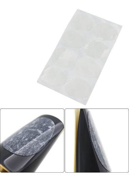 8 Adet Alto/tenor Saksafon Saksafon Ağızlık Yamalar Pedler Minderler 0.3 mm (Yurt Dışından)