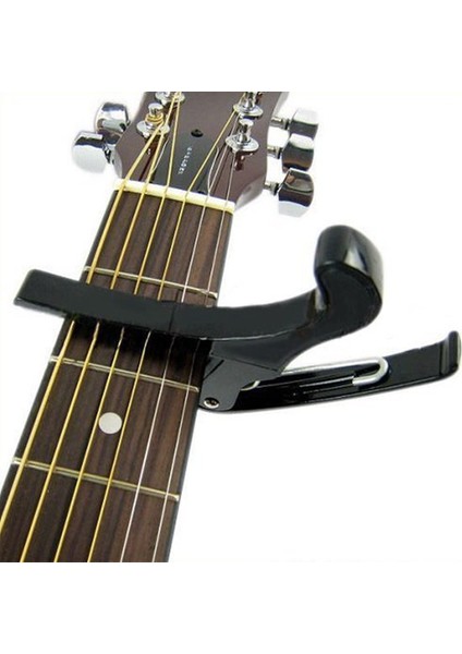 Premium Hızlı Değişim Halk Akustik Elektro Gitar Banjo Tetik Capo Anahtar Kelepçe (Yurt Dışından)
