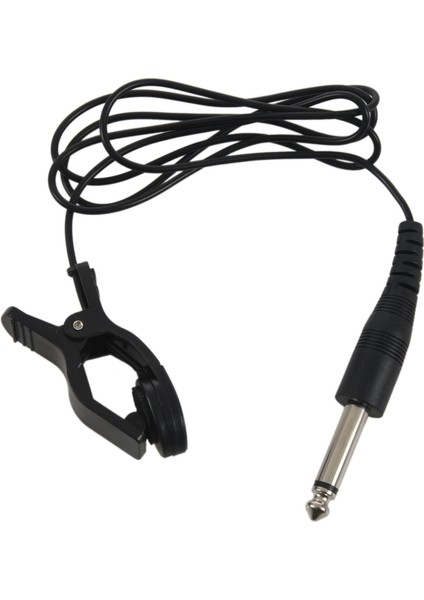 Pikap Piezo Kontak Mikrofonunda Siyah Evrensel Gitar Akustik Klip (Yurt Dışından)