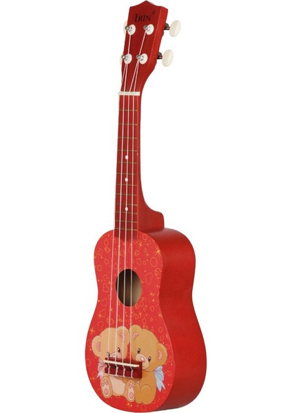 Irın 21 Inç Ukulele Mini Ayı Ahşap Küçük Gitar Acemi Giriş Müzik Ukulele Ukulele (Yurt Dışından) fiyatları