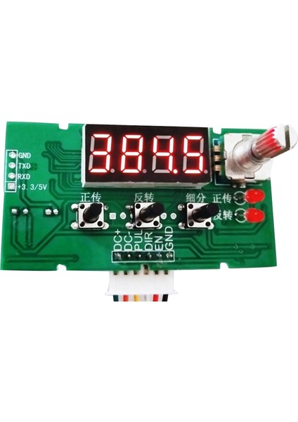 Hız Rpm Ekranı Step Motor Sürücü Kontrol Kartı Hızı Ayarlanabilir Ters Çevirme (Yurt Dışından)
