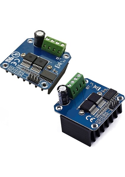 2 Adet BTS7960 43A Yüksek Güç Motor Sürücü Modülü Akıllı Araç Sürücü Modülü Arduino Için Akım Limiti (Yurt Dışından)