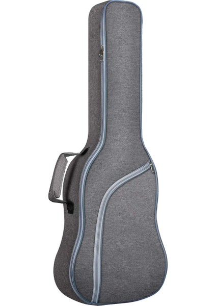 Elektro Gitar Gig Bag 12 mm Dolgu Çift Ayarlanabilir Omuz Elektro Gitar Bas Gitar Klasik Gitar ve Daha Fazlası Için (Yurt Dışından)