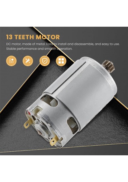 13 Diş Motor 18 V Bosch Gsr 18-2-Lı Gsb 18-2-Lı Psb 1800 Lı-2 Tornavida Için Değiştirin (Yurt Dışından)