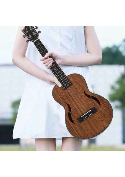 Irin Tenor Ukulele 26 Inç Ceviz Ahşap 18 Perde Akustik Gitar Ukelele Maun Klavye Boyun Hawaii 4 Dize Guitarra (Yurt Dışından)