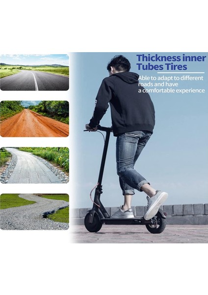 Xiaomi M365/M365 Pro/1s/ Pro 2 / Essential/gotrax Gxl/gotrax Xr Için Scooter Iç Tüp, 8,5 Inç E-Scooter Lastikleri Tüp (Yurt Dışından) fiyatları
