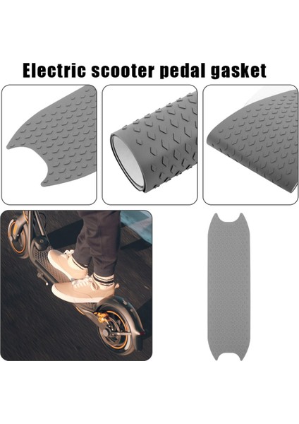 Ayak Pedi Ninebot F20 F25 F30 F40 Elektrikli Scooter Kaymaz Pedalı Ayak Mat F Serisi Kaykay Kapak Pedi Aksesuarla (Yurt Dışından)