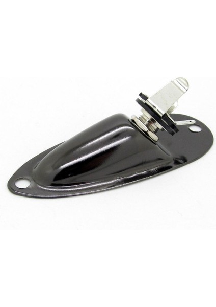 Siyah Tekne Tarzı 1/4 Inç Gitar Pikap Çıkış Giriş Jakı Priz Fd Strat Gitar (Yurt Dışından)