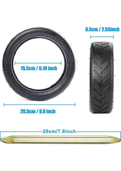 Xiaomi 1s M365 Pro2 Elektrikli Scooter Için Tüplü 8 1/2 Scooter Lastiği 8,5 Inç Açık ve Kapalı Lastikler (Yurt Dışından) modelleri
