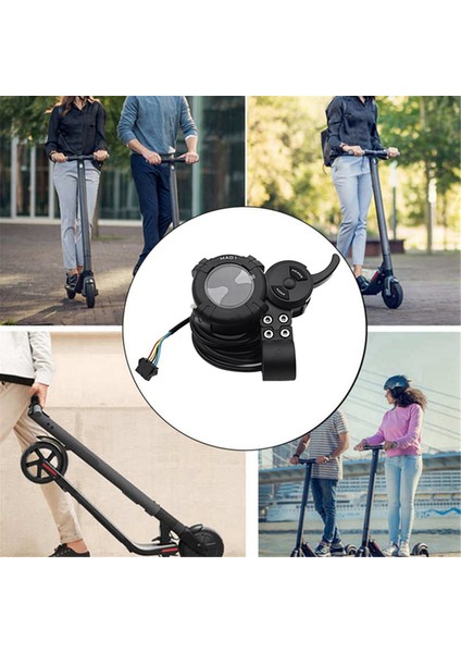 Damao MA01 Elektrikli Scooter LCD Ekran Dashboard Arka Işık 36V-72V Mafsal Gaz Anahtarı Elektrikli Scooter Parçaları (Yurt Dışından)