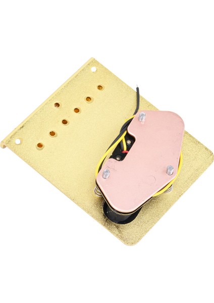 Tl Gitar Aksesuarları Siyah Altın Için Gitar Pickup ile Elektro Gitar Silindir Eyer Köprüsü (Yurt Dışından)