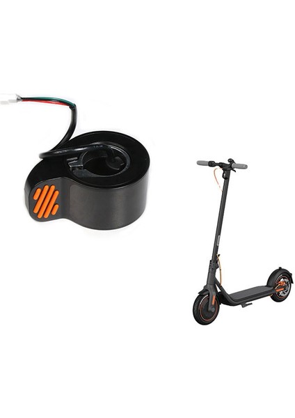 Yükseltme Parmak Düğmesi Gaz Freni Ninebot F20/F30/F35/F40 Elektrikli Scooter Yedek Parçaları (Yurt Dışından) fırsatları