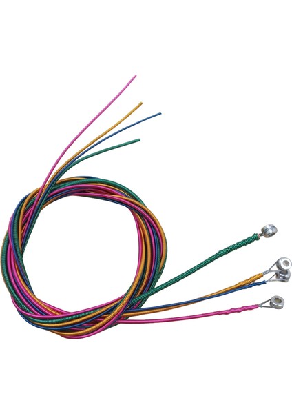 Elektrik Bas Gitar Telleri 1.2 M Çelik Çekirdek Nikel Alaşım Sarma 4-String Seti Enstrüman Yedek Aksesuar (Yurt Dışından)