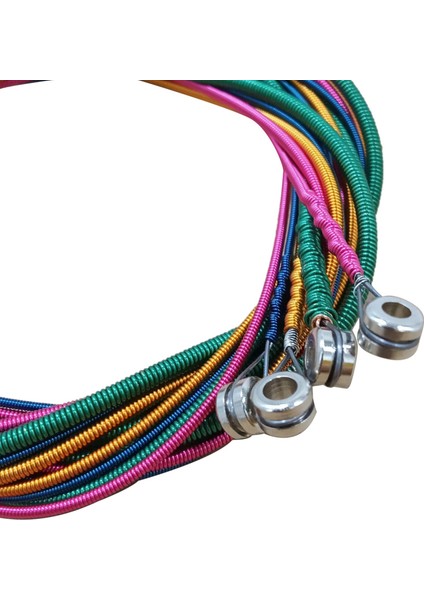 Elektrik Bas Gitar Telleri 1.2 M Çelik Çekirdek Nikel Alaşım Sarma 4-String Seti Enstrüman Yedek Aksesuar (Yurt Dışından)