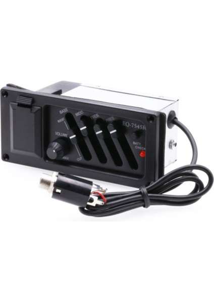 EQ-7545R Pre-Amp Akustik Gitar Preamp Amplifikatör Tuner Için 4-Band Eq Ekolayzer Piezo Pikap (Yurt Dışından) fiyatları