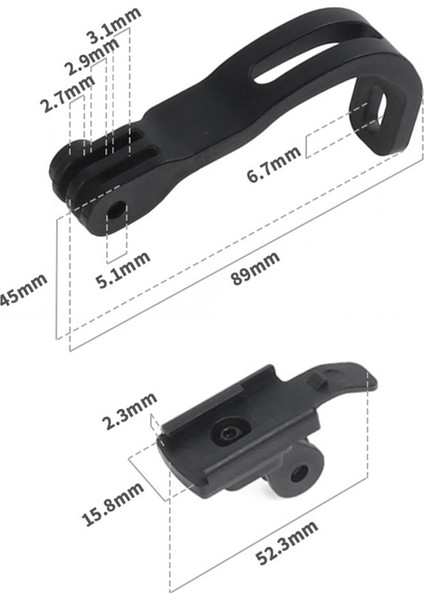 Bisiklet Far Braketi Katlanır Bisiklet Işığı Uzatma Montaj Braketi Lamba Tutucu Standı Rockbros RHL400/600/800 (Yurt Dışından) fiyatları
