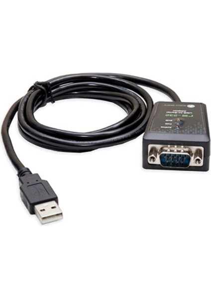 Iocrest USB 2.0 Seri RS-232 Db9 9pin Adaptör Dönüştürücü Kablosu Ftdı Yonga Seti Uzunluğu 1 M USB RS232 Destek WIN10 (Yurt Dışından)