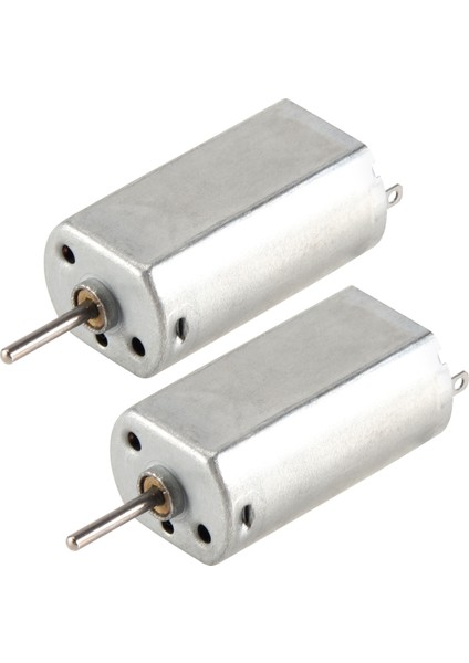 2 Adet Dc 9 V 30800 Rpm 2mm Çap Mil Yüksek Hızlı Model Uçak Dc Motor (Yurt Dışından)