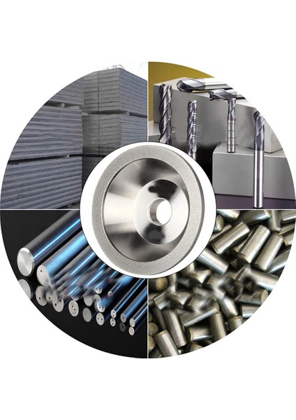 100X32X20X10X5 Fincan Elmas Taşlama Tekerlek Soyunma Aracı Alaşım Bıçak Tungsten Kase Şekilli Elmas Taşlama Tekerleği (Yurt Dışından)