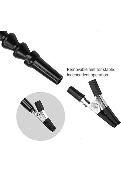 Diy Lehimleme Üçüncü El 4 Adet Esnek Kol Kaynak Yardım Standı Tamir Tutucu Aracı Çok Fonksiyonlu Metal Taban Kaynak Lehimleme Istasyonu Aux Arms Aracı (Yurt Dışından)