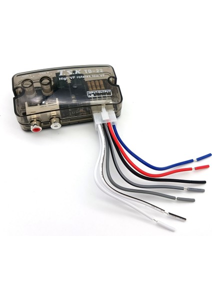 12 V Oto Araç Ses Dönüştürücü Rca Stereo Yüksek Ila Düşük Ayarlanabilir Frekans Kablosu Hoparlör Seviyesi Dönüştürücü Adaptör (Yurt Dışından) indirimleri